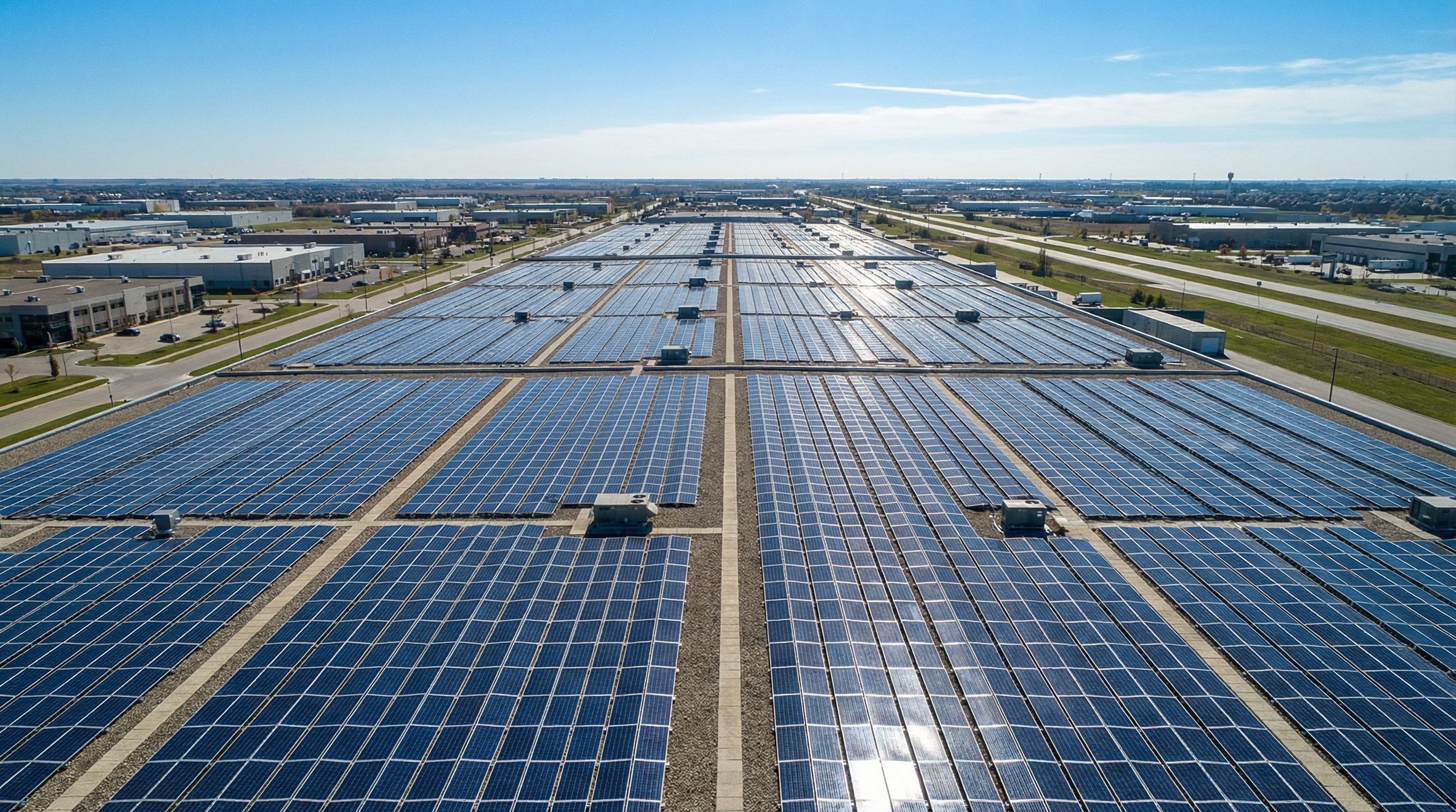 Community solar farm serving Maryland businesses