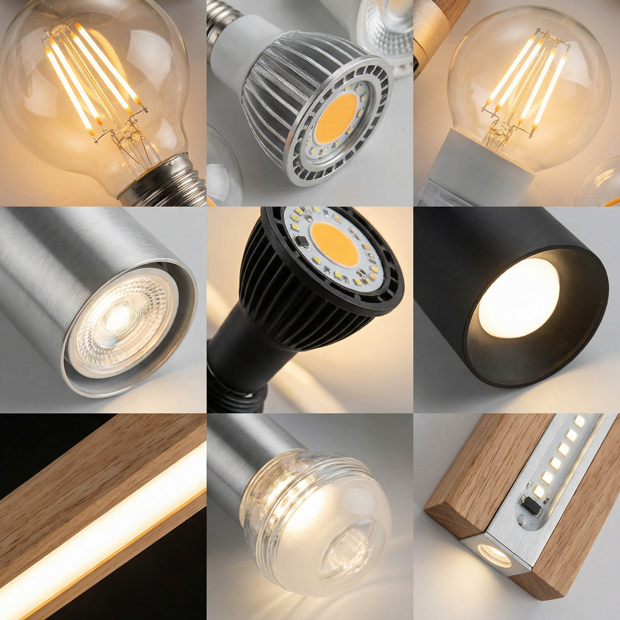 Commercial LED lighting in a Maryland warehouse